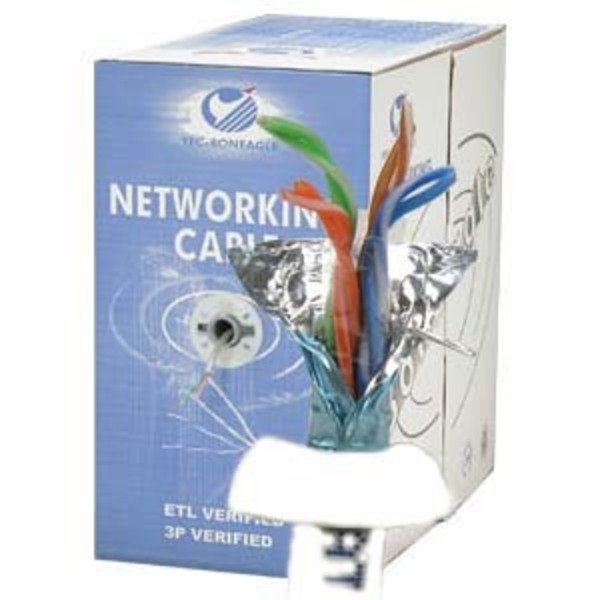 Bestlink Netware CAT5e Stranded Wire Bulk 26AWG CMH Cable Shielded- 1000Ft- White 100903WT